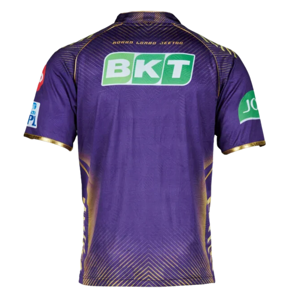 Kolkata Knight Riders IPL Replica Jersey 2024 (GT 2024 With Name Personalization)
