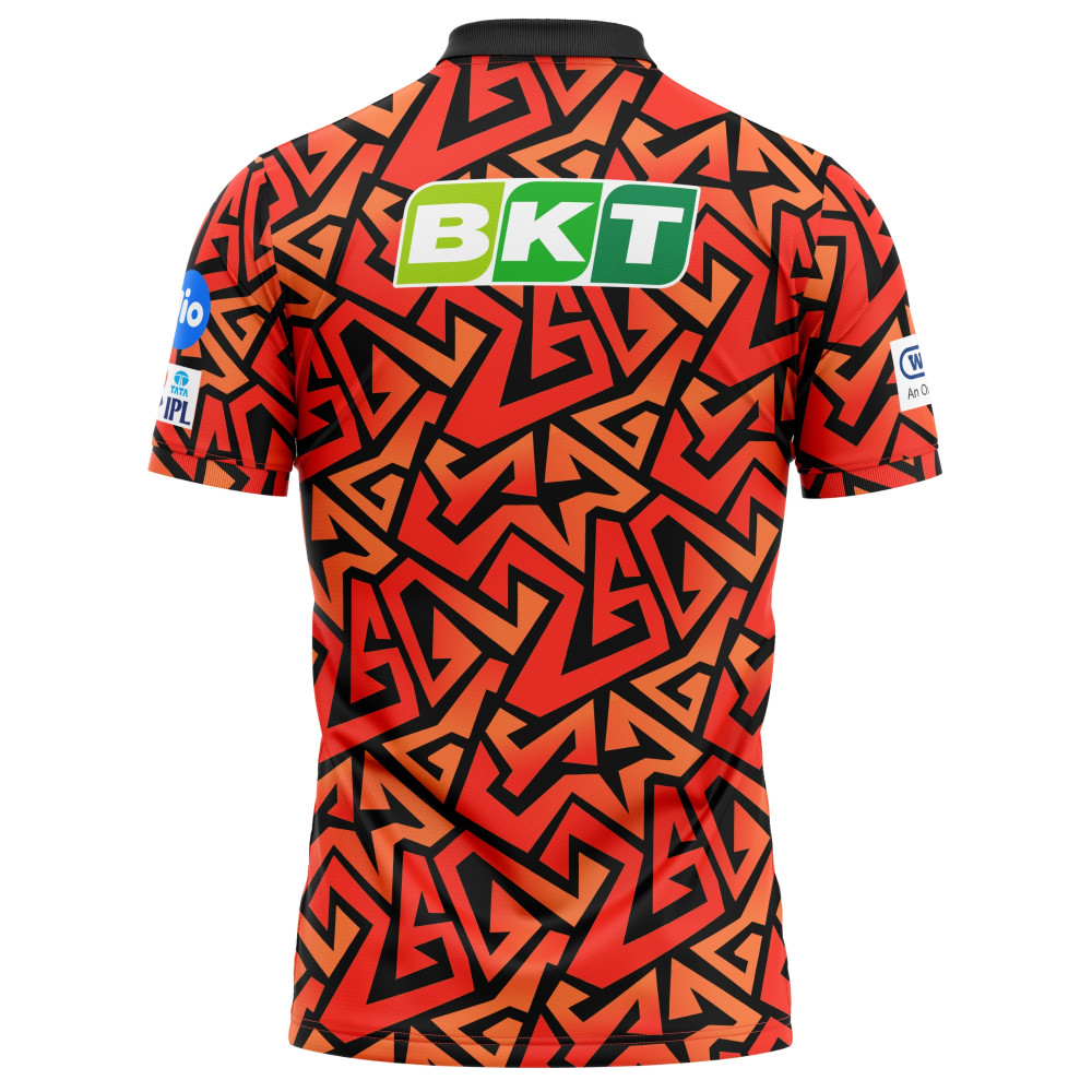 Sunrisers Hyderabad IPL Replica Jersey 2025 (SRH 2025 With Name Personalization)