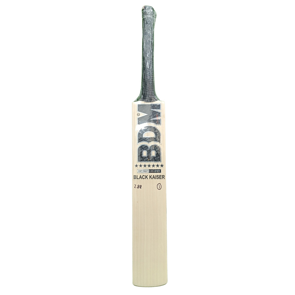 BDM Black Kaiser English Willow Cricket Bat BDM Black Kaiser English Willow Cricket Bat
