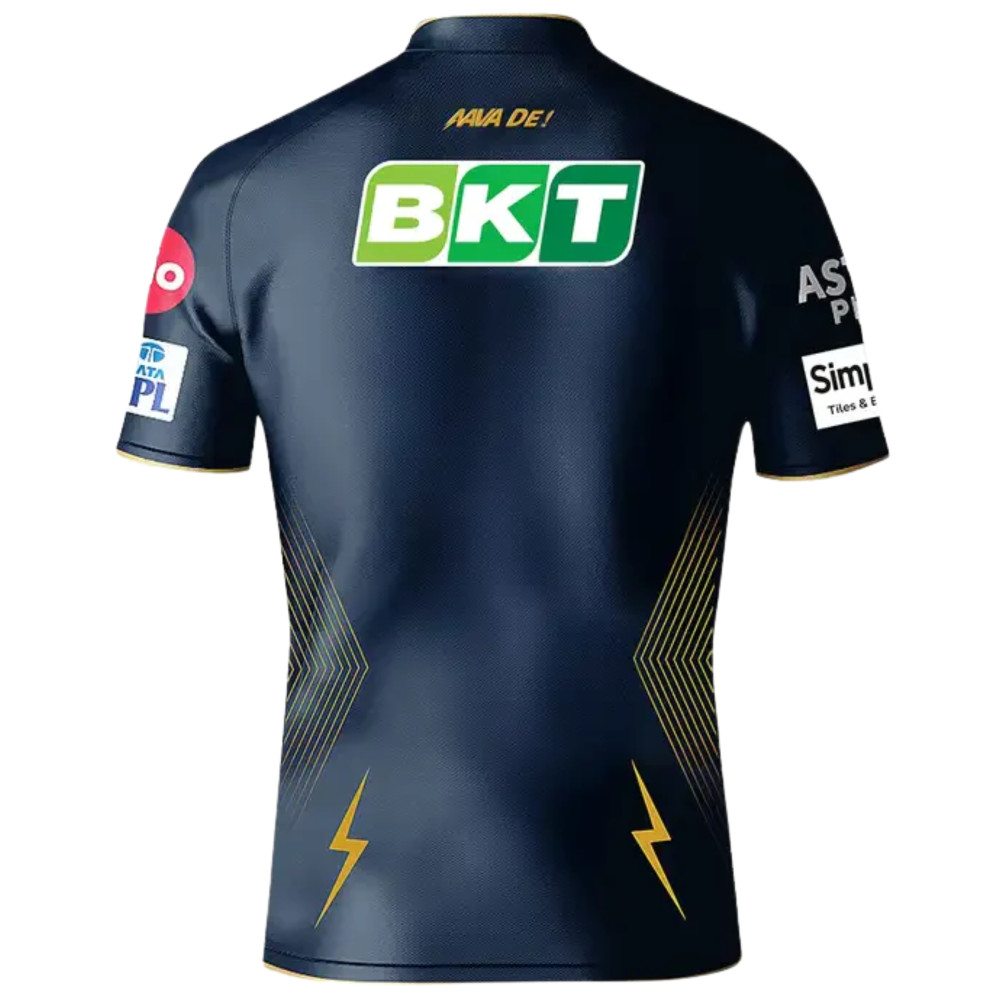Gujrat Titans IPL Replica Cricket Jersey 2025 (GT 2025 With Name Personalization) Gujrat Titans IPL Replica Cricket Jersey 2025 (GT 2025 With Name Personalization)