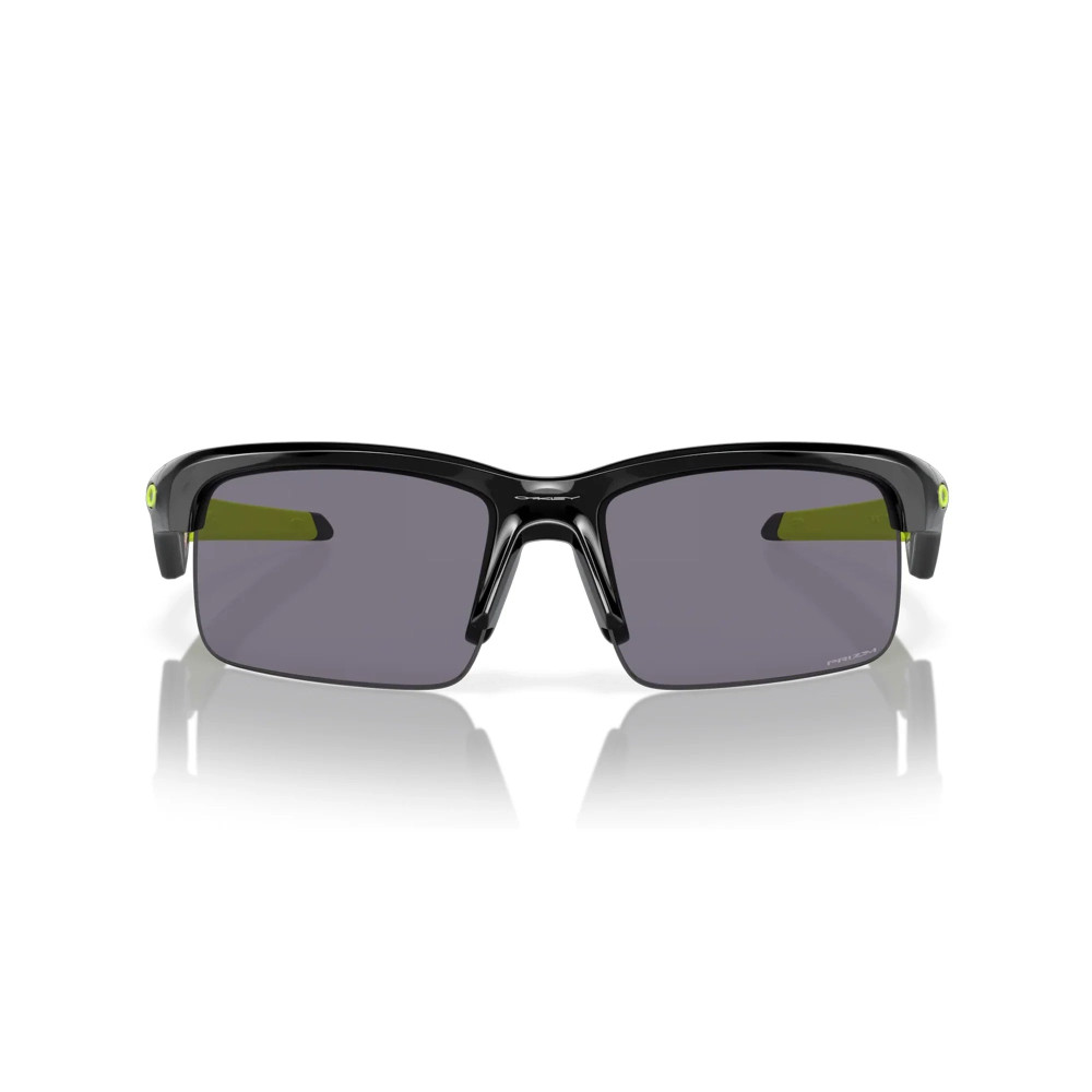 Oakley Capacitor Polished Black Prizm Grey Sunglass