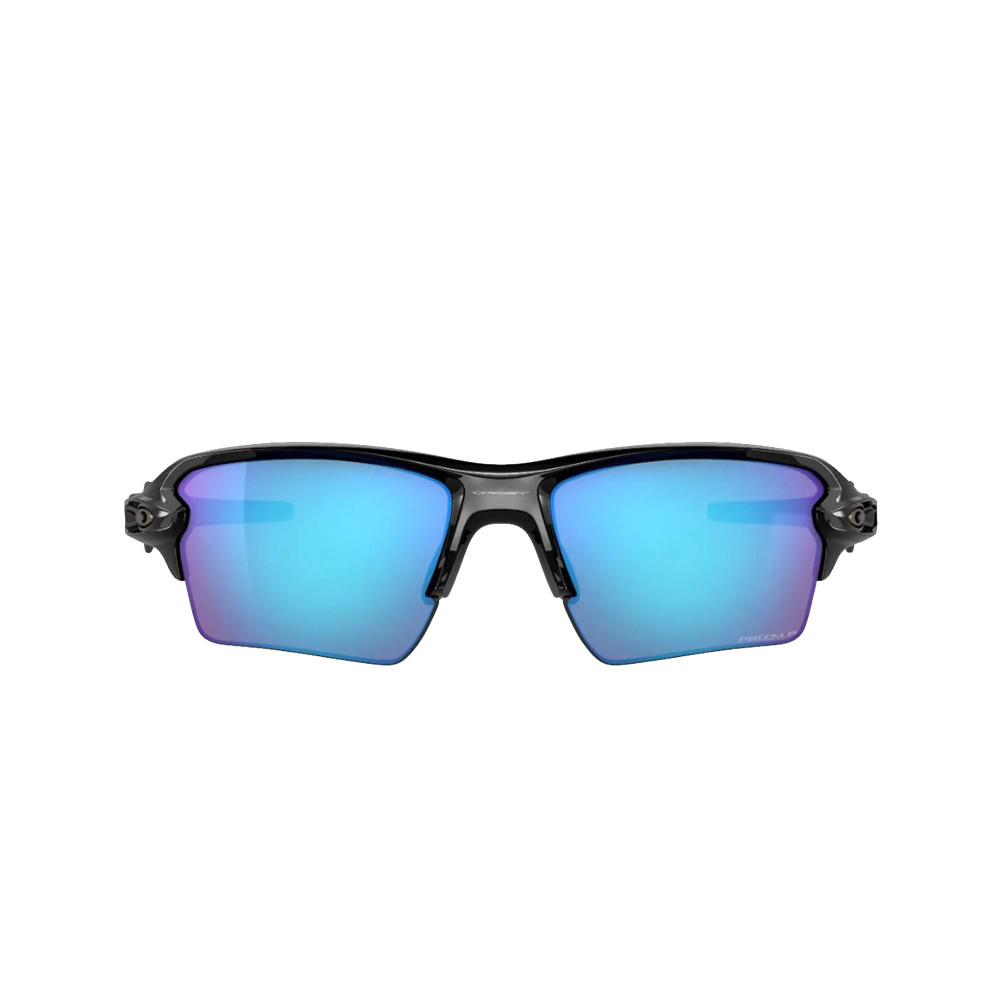 Oakley Flak 2.0 XL Polished Black Prizm sapphire Irid Polarised Sunglass