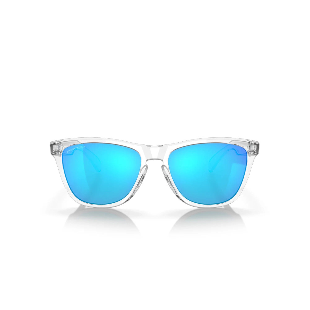 Oakley Frogskins Crystal Clear Prizm Sapphire Sunglass Oakley Frogskins Crystal Clear Prizm Sapphire Sunglass