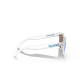Oakley Frogskins Crystal Clear Prizm Sapphire Sunglass Oakley Frogskins Crystal Clear Prizm Sapphire Sunglass