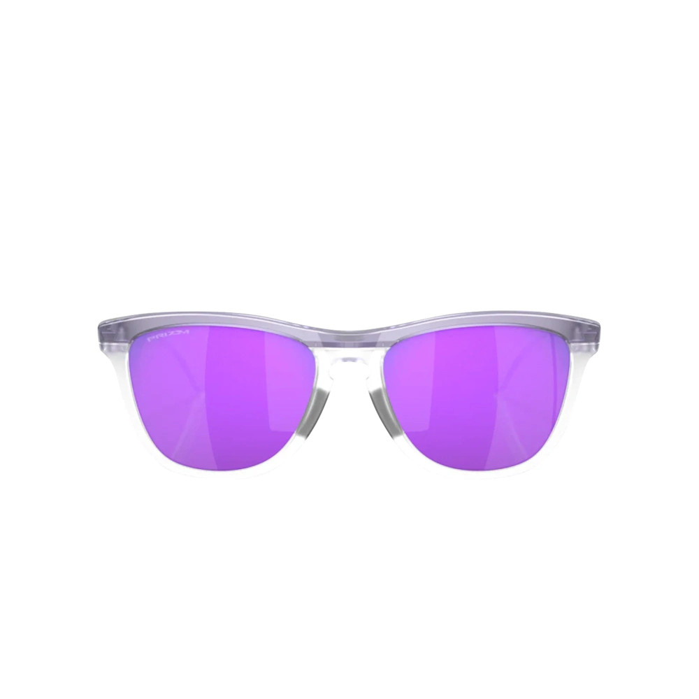 Oakley Frogskins Hybrid Matte trans Lilac Prizm Violet Sunglass Oakley Frogskins Hybrid Matte trans Lilac Prizm Violet Sunglass