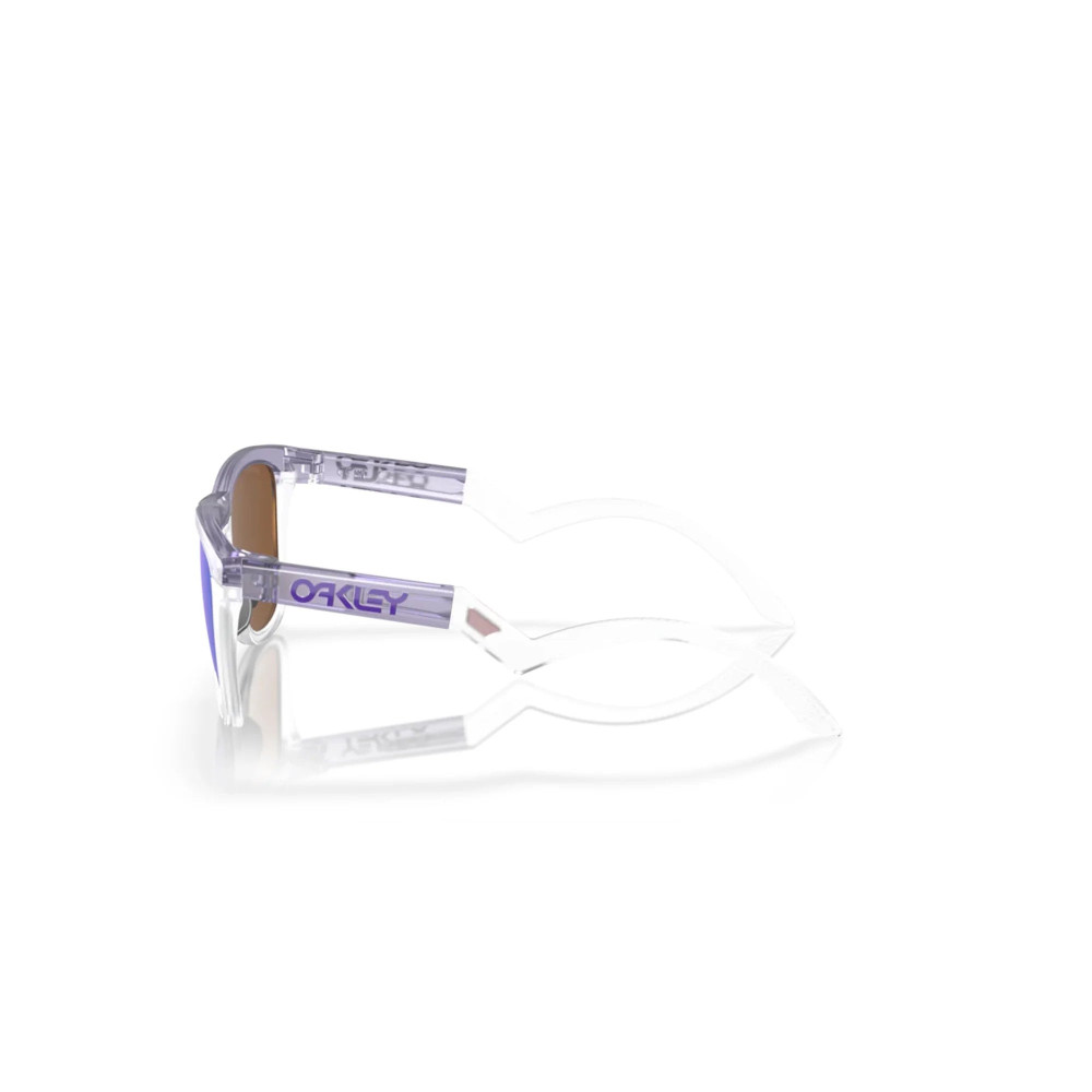 Oakley Frogskins Hybrid Matte trans Lilac Prizm Violet Sunglass Oakley Frogskins Hybrid Matte trans Lilac Prizm Violet Sunglass