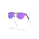 Oakley Frogskins Hybrid Matte trans Lilac Prizm Violet Sunglass Oakley Frogskins Hybrid Matte trans Lilac Prizm Violet Sunglass