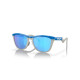 Oakley Frogskins Hybrid Primary Blue/Cool Grey Prizm Sapphire Sunglass Oakley Frogskins Hybrid Primary Blue/Cool Grey Prizm Sapphire Sunglass