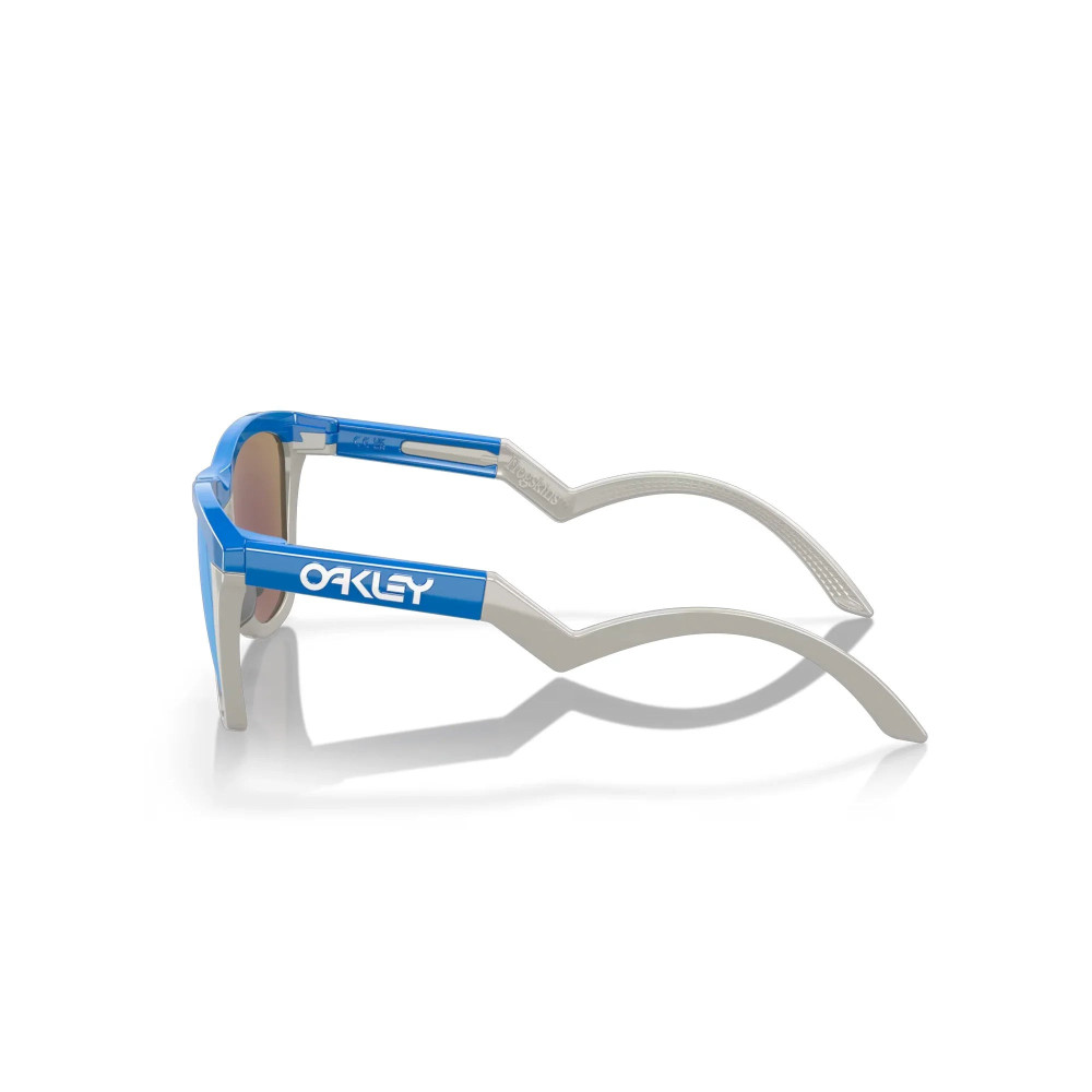 Oakley Frogskins Hybrid Primary Blue/Cool Grey Prizm Sapphire Sunglass Oakley Frogskins Hybrid Primary Blue/Cool Grey Prizm Sapphire Sunglass