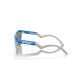 Oakley Frogskins Hybrid Primary Blue/Cool Grey Prizm Sapphire Sunglass Oakley Frogskins Hybrid Primary Blue/Cool Grey Prizm Sapphire Sunglass