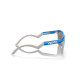 Oakley Frogskins Hybrid Primary Blue/Cool Grey Prizm Sapphire Sunglass Oakley Frogskins Hybrid Primary Blue/Cool Grey Prizm Sapphire Sunglass