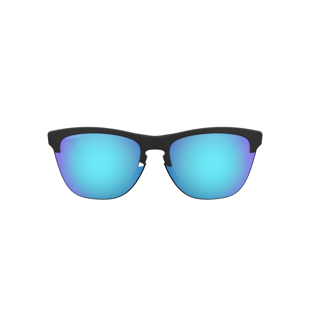 Oakley Frogskins Lite Matte Black Prizm sapphire Sunglass Oakley Frogskins Lite Matte Black Prizm sapphire Sunglass