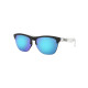 Oakley Frogskins Lite Matte Black Prizm sapphire Sunglass Oakley Frogskins Lite Matte Black Prizm sapphire Sunglass