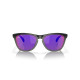Oakley Frogskins Range Matte Black/ Matte Grey Smoke Prizm road Sunglass Oakley Frogskins Range Matte Black/ Matte Grey Smoke Prizm road Sunglass