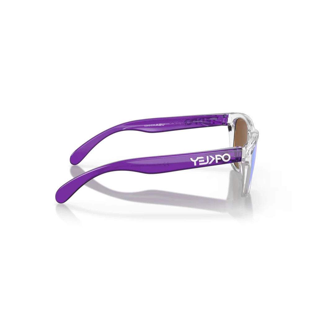 Oakley Frogskins XXS clear Prizm Violet Sunglass Oakley Frogskins XXS clear Prizm Violet Sunglass