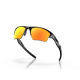 Oakley Half Jacket 2.0 XL Polished Black Fire Iridium Polarized Sunglass Oakley Half Jacket 2.0 XL Polished Black Fire Iridium Polarized Sunglass