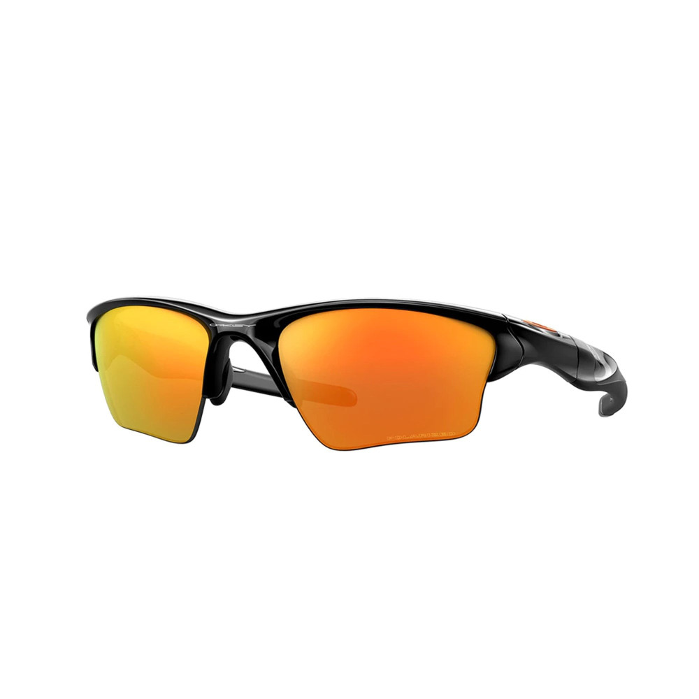 Oakley Half Jacket 2.0 XL Polished Black Fire Iridium Polarized Sunglass Oakley Half Jacket 2.0 XL Polished Black Fire Iridium Polarized Sunglass