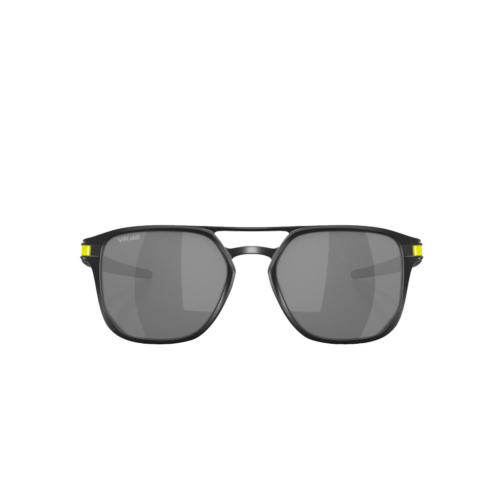 Oakley Latch Alpha Metal Black/Yellow Frame Prizm Black Grey Sunglass