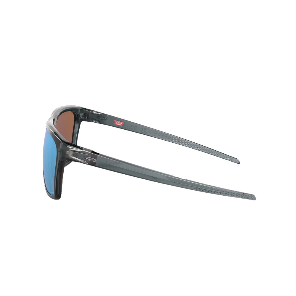 Oakley Leffingwell Crystal Black Prizm Deep Water Polar Sunglass Oakley Leffingwell Crystal Black Prizm Deep Water Polar Sunglass