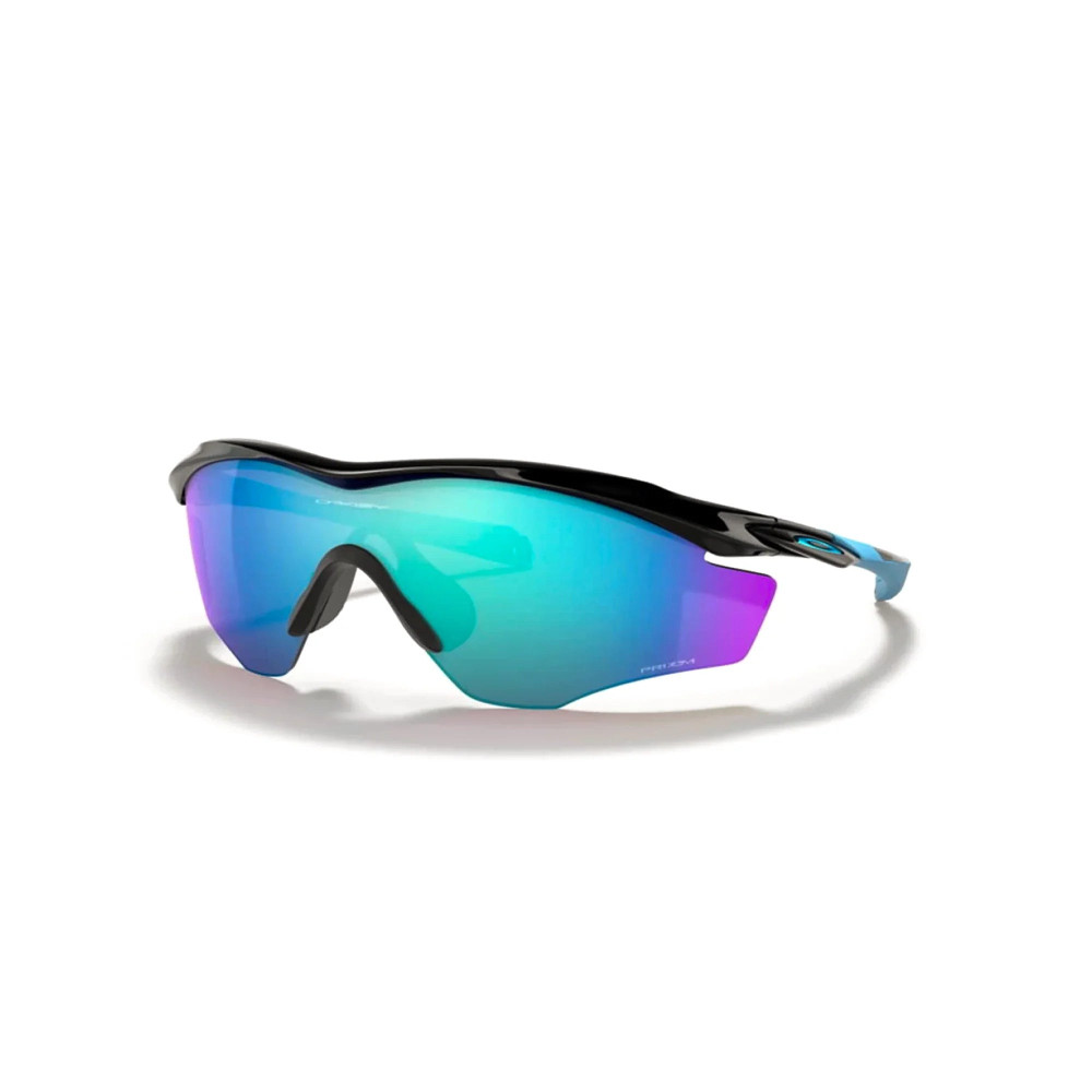 Oakley M2 Frame XL Polished Blk Prizm Sapphire Sunglass Oakley M2 Frame XL Polished Blk Prizm Sapphire Sunglass
