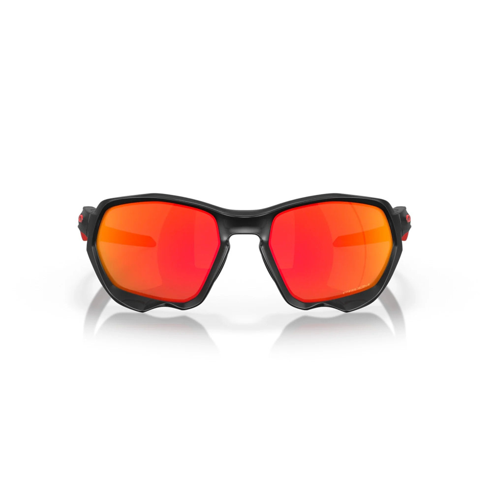 Oakley Plazma Matte Black Ink Prizm Ruby Sunglass Oakley Plazma Matte Black Ink Prizm Ruby Sunglass