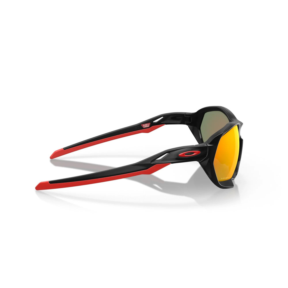 Oakley Plazma Matte Black Ink Prizm Ruby Sunglass Oakley Plazma Matte Black Ink Prizm Ruby Sunglass