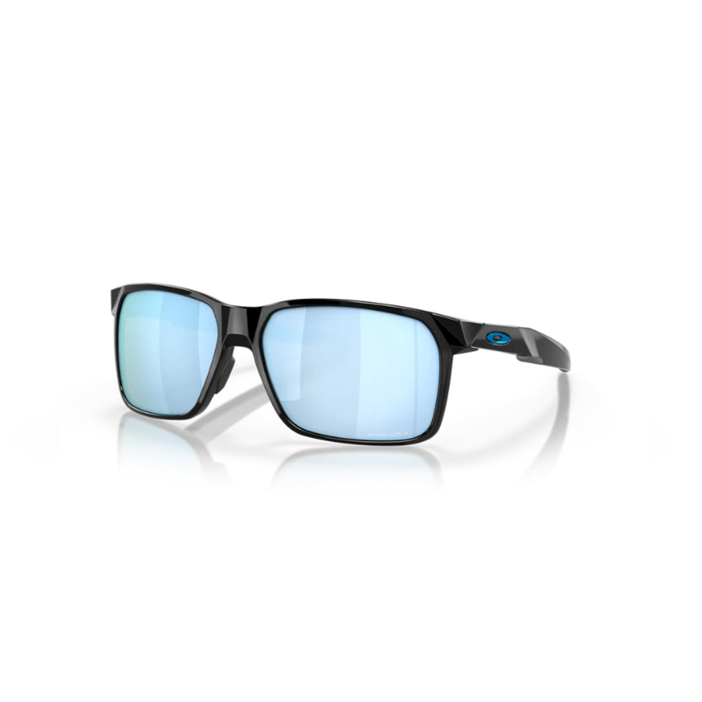 Oakley Portal X Polished Black Prizm Deep Water Polar Sunglass Oakley Portal X Polished Black Prizm Deep Water Polar Sunglass