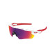 Oakley Radar EV pathed polished white Prizm road Sunglass Oakley Radar EV pathed polished white Prizm road Sunglass