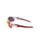 Oakley Radar EV pathed polished white Prizm road Sunglass Oakley Radar EV pathed polished white Prizm road Sunglass