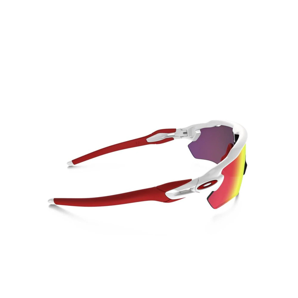 Oakley Radar EV pathed polished white Prizm road Sunglass Oakley Radar EV pathed polished white Prizm road Sunglass