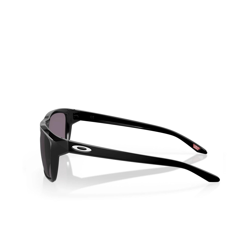Oakley Sylas Polished Black Prizm Grey Sunglass Oakley Sylas Polished Black Prizm Grey Sunglass