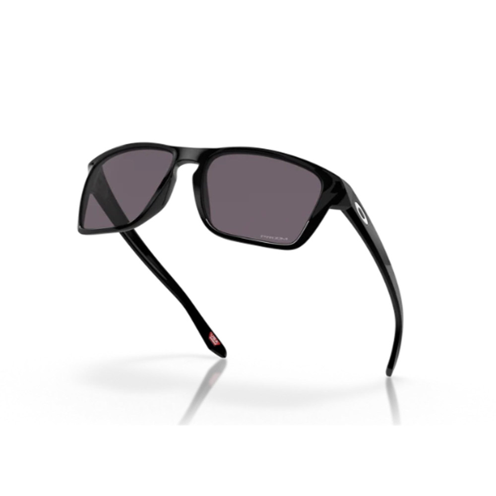 Oakley Sylas Polished Black Prizm Grey Sunglass Oakley Sylas Polished Black Prizm Grey Sunglass