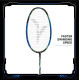 YOUNG Fury 11 Graphite Professional Badminton Racket, Lightweight, High Modulus 24-Ton Graphite, Strung, Includes Full Cover