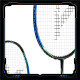 YOUNG Fury 11 Graphite Professional Badminton Racket, Lightweight, High Modulus 24-Ton Graphite, Strung, Includes Full Cover