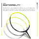 Young Y Flash 20 (74g, 40T Japanese Graphite) Advanced Unstrung Badminton Racquet (Black Green) Young Y Flash 20 (74g, 40T Japanese Graphite) Advanced Unstrung Badminton Racquet (Black Green)