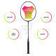 Young The Humming Bird Black Blue Green Badminton Racket + R2 Black Gold Kitbag Combo Young The Humming Bird Black Blue Green Badminton Racket + R2 Black Gold Kitbag Combo
