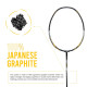 Young Fury X Power (Full Graphite, 30 LBS) Unstrung Badminton Racquet with Full Cover (Black Gold) Young Fury X Power (Full Graphite, 30 LBS) Unstrung Badminton Racquet with Full Cover (Black Gold)