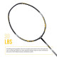 Young Fury X Power (Full Graphite, 30 LBS) Unstrung Badminton Racquet with Full Cover (Black Gold) Young Fury X Power (Full Graphite, 30 LBS) Unstrung Badminton Racquet with Full Cover (Black Gold)