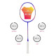 Young Y Flash iSpeed (30T Top Grade Japanese Graphite, 32LBS) Aero Hexa Frame, Head Heavy Badminton Racket with Customization and Full Cover (White Blue) Young Y Flash iSpeed (30T Top Grade Japanese Graphite, 32LBS) Aero Hexa Frame, Head Heavy Badminton Racket with Customization and Full Cover (White Blue)