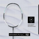 Young Dragonfly Superlite (72g, Hyper-Light) 30 LBS | UHM Japanese Carbon Fibre | Lightweight & Super-Speed | Head Heavy Graphite Badminton Racket with Customization and Full Cover (White)
