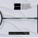Young Dragonfly Superlite (72g, Hyper-Light) 30 LBS | UHM Japanese Carbon Fibre | Lightweight & Super-Speed | Head Heavy Graphite Badminton Racket with Customization and Full Cover (White)