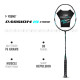 Young Passion 18 Xtreme (High Modulus Graphite, 30 LBS) Unstrung Badminton Racquet with Full Cover (Black Gold) Young Passion 18 Xtreme (High Modulus Graphite, 30 LBS) Unstrung Badminton Racquet with Full Cover (Black Gold)