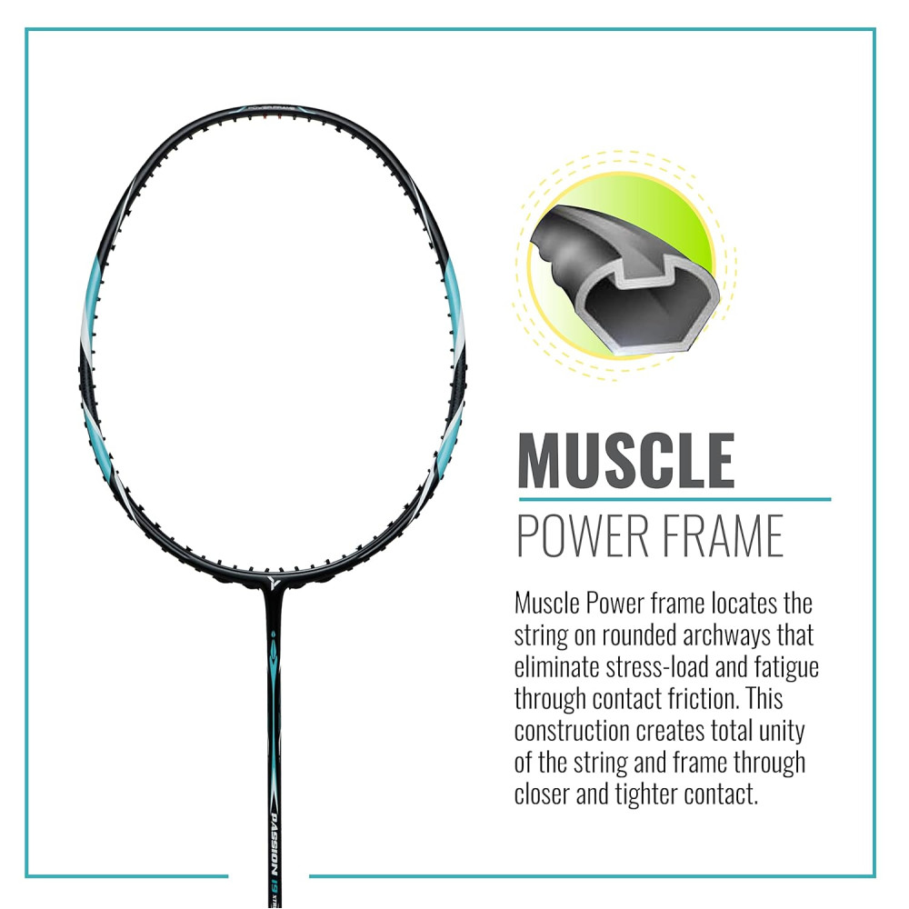 Young Passion 18 Xtreme (High Modulus Graphite, 30 LBS) Unstrung Badminton Racquet with Full Cover (Black Gold) Young Passion 18 Xtreme (High Modulus Graphite, 30 LBS) Unstrung Badminton Racquet with Full Cover (Black Gold)