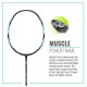 Young Passion 18 Xtreme (High Modulus Graphite, 30 LBS) Unstrung Badminton Racquet with Full Cover (Black Gold) Young Passion 18 Xtreme (High Modulus Graphite, 30 LBS) Unstrung Badminton Racquet with Full Cover (Black Gold)