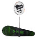 Young Aero 75 Ultra Light (75g, Pro-Grade) Strung Badminton Racket with Free Cover - Ultra Graphite Uni-Body Construction