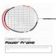 Young Aero 75 Ultra Light (75g, Pro-Grade) Strung Badminton Racket with Free Cover - Ultra Graphite Uni-Body Construction