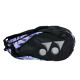 YONEX Badminton Champion Racquet Bag 22926T BT6-SR|6 Zipper Compartment for Saparate Storage of 9 Rackets,Shoes and Clothes|High Density EVA |Anti-Theft Zipper Locking System|Hand-Carry