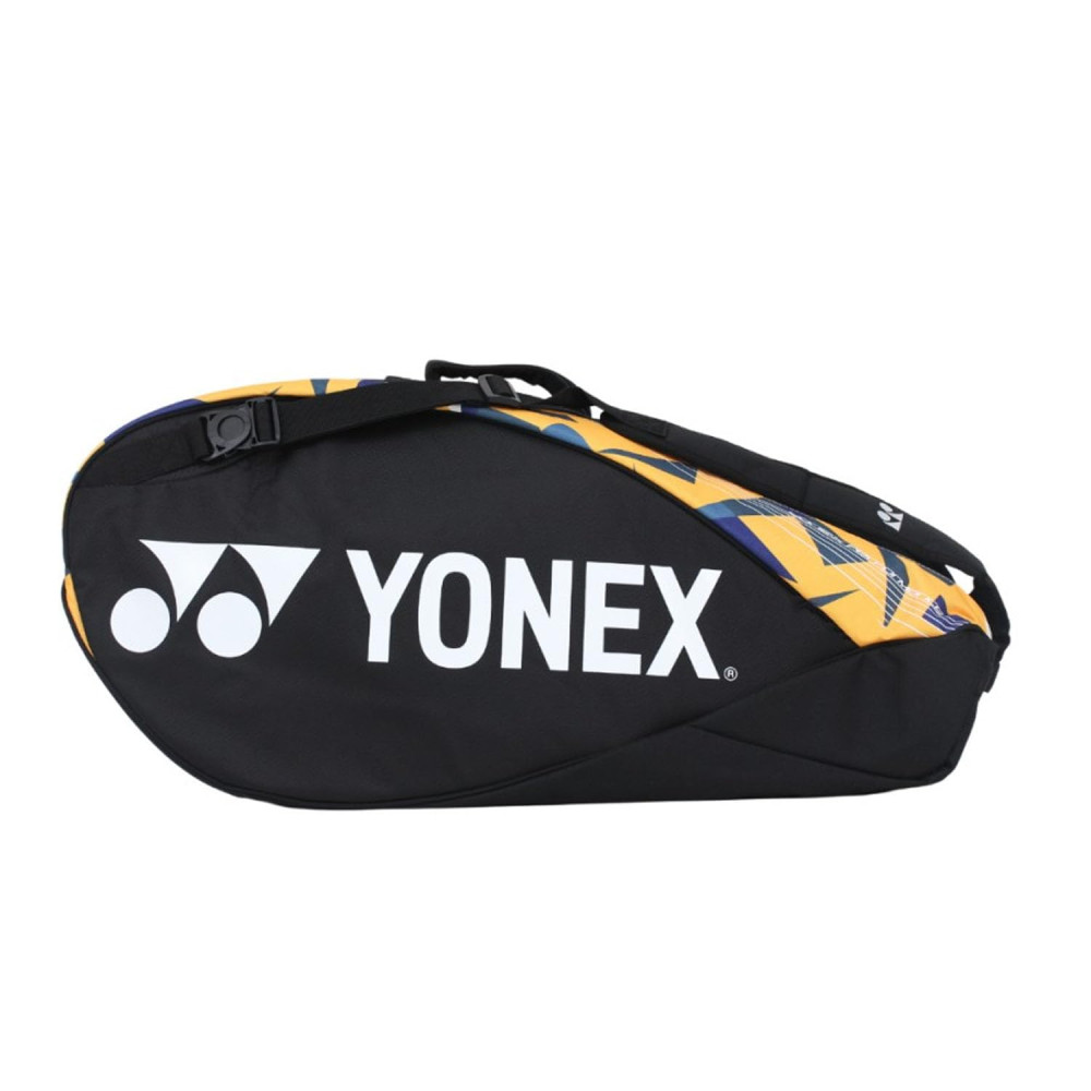 YONEX Badminton Champion Racquet Bag 22926T BT6-SR|6 Zipper Compartment for Saparate Storage of 9 Rackets,Shoes and Clothes|High Density EVA |Anti-Theft Zipper Locking System|Hand-Carry