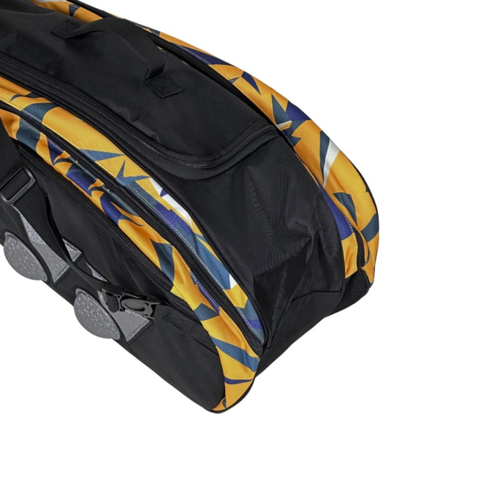 YONEX Badminton Champion Racquet Bag 22926T BT6-SR|6 Zipper Compartment for Saparate Storage of 9 Rackets,Shoes and Clothes|High Density EVA |Anti-Theft Zipper Locking System|Hand-Carry