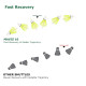Yonex Mavis 10 Nylon Shuttlecock, Yellow, Pack of 6 | Made in Japan (Green Cap) Yonex Mavis 10 Nylon Shuttlecock, Yellow, Pack of 6 | Made in Japan (Green Cap)